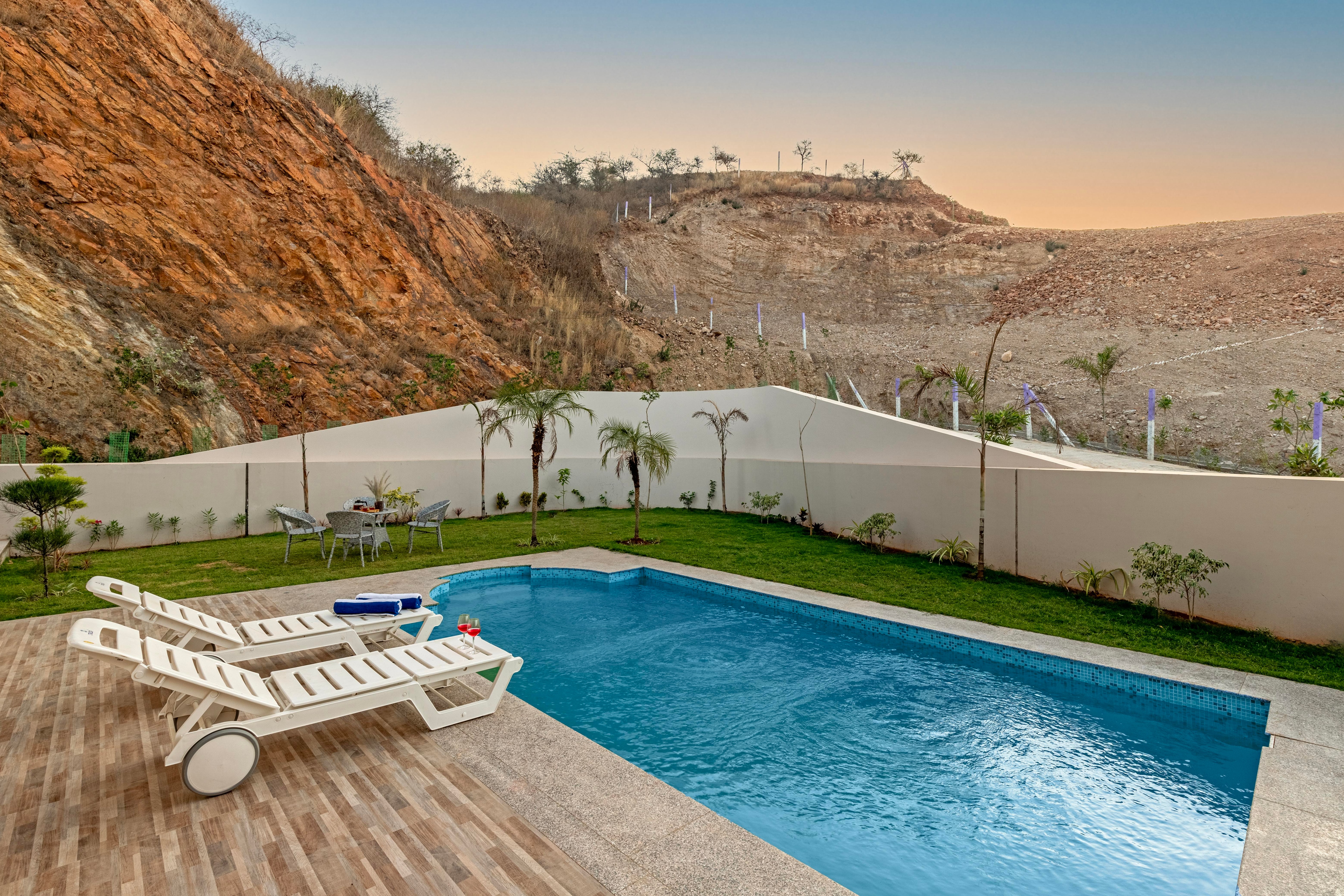 ELIVAAS Luxe 3 BHK with Swimming Pool | Shourya Eden - Tap to explore photos