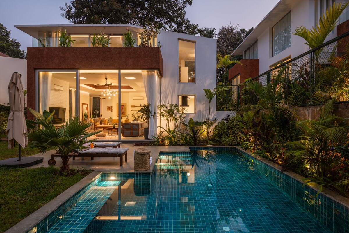 Hireavilla | Mi Kasa - Spacious 3BHK with Private pool in Assagao - Tap to explore photos