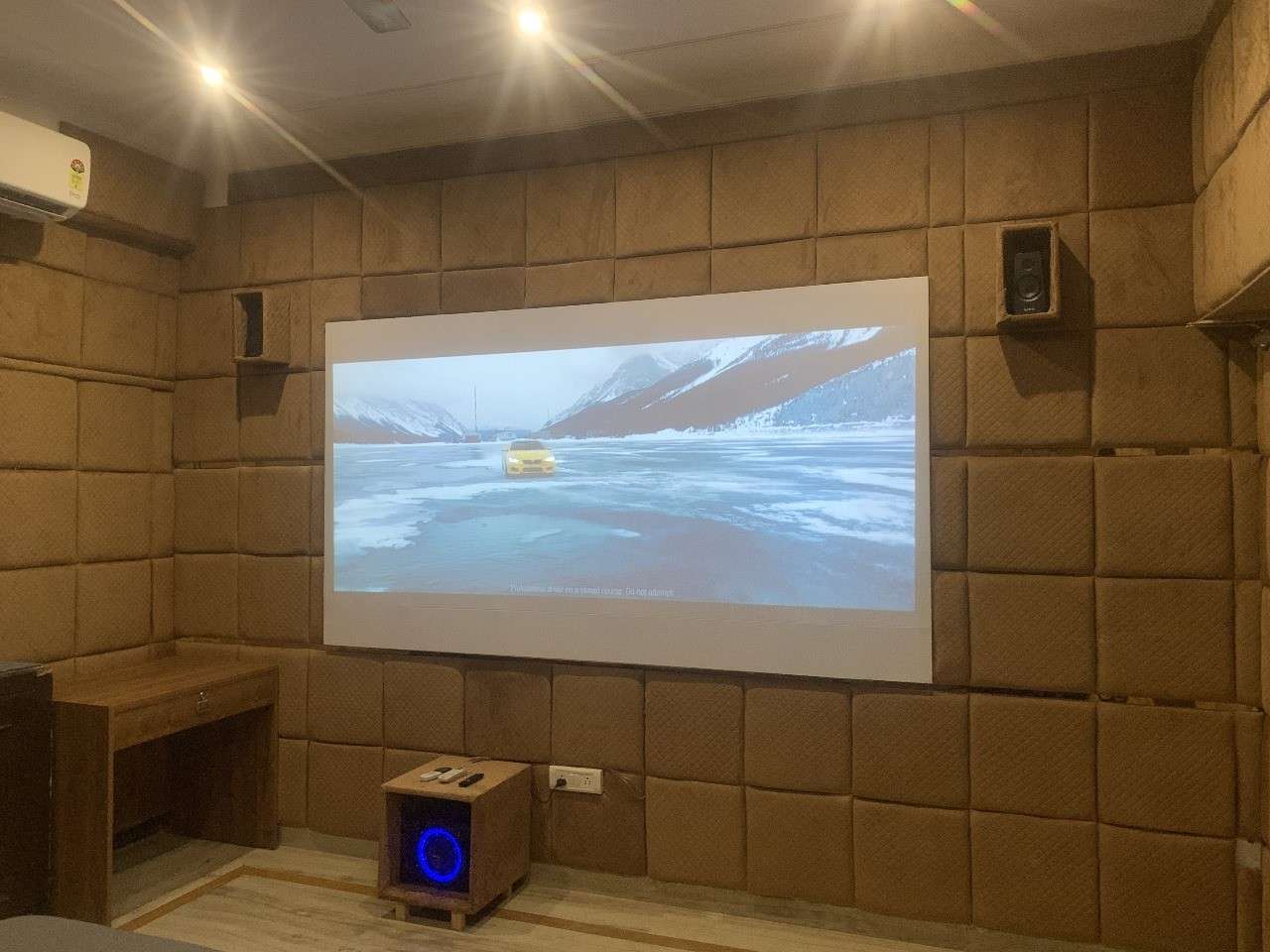 Instay M56 l Party Friendly 2bhk with Pvt Theatre - Tap to explore photos