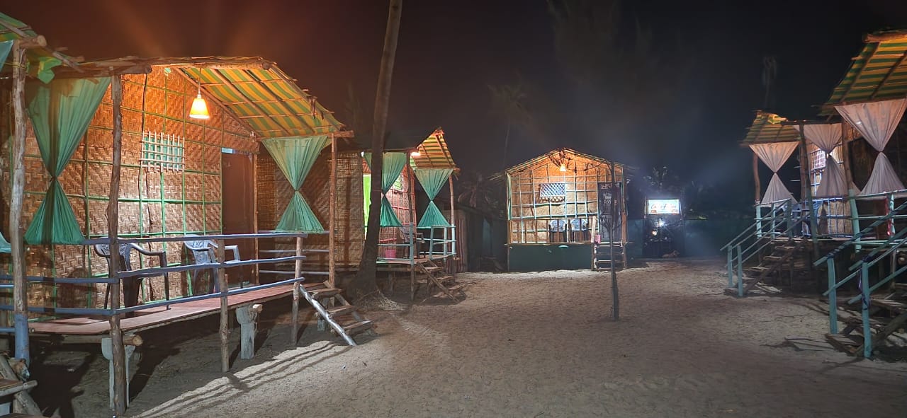 Chikas Palace Beach Cottages with Restaurant - Tap to explore photos
