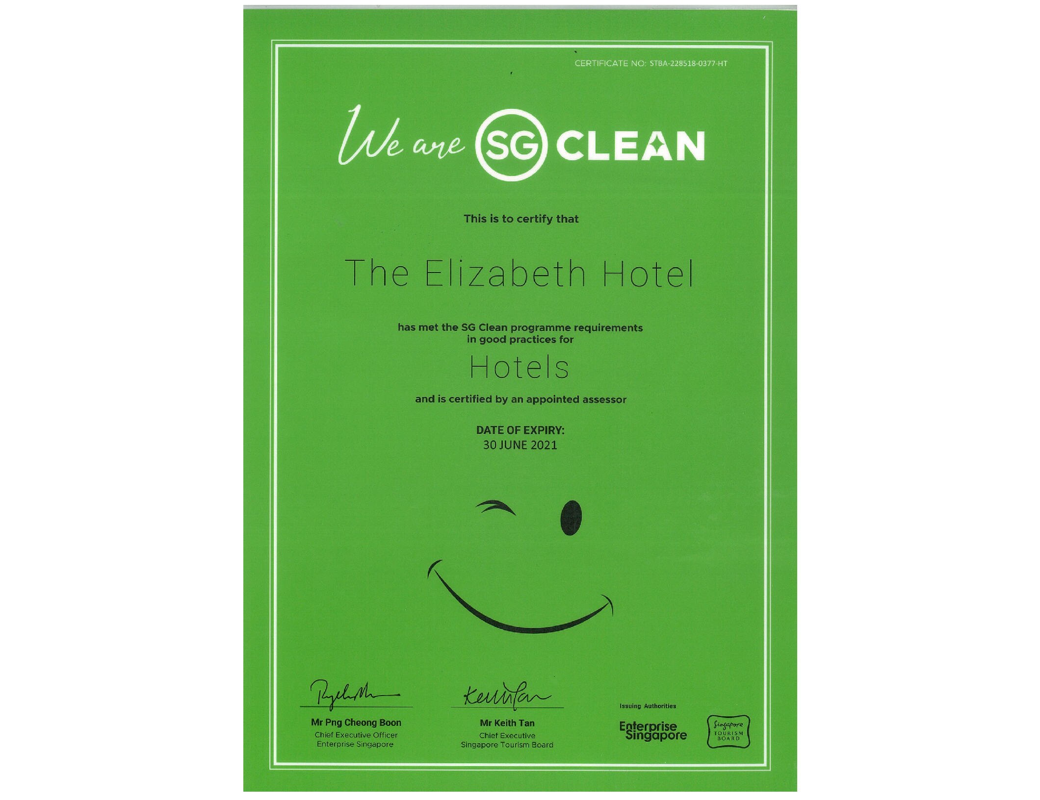 The Elizabeth Hotel By Far East Hospitality Singapore Price Address Reviews