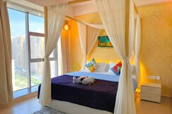 1Bhk Suite with balcony and pool view, Noida