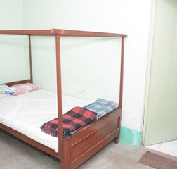AC Room with double bed attached bath room