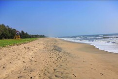 Orange and Grey Beach house, Pondicherry