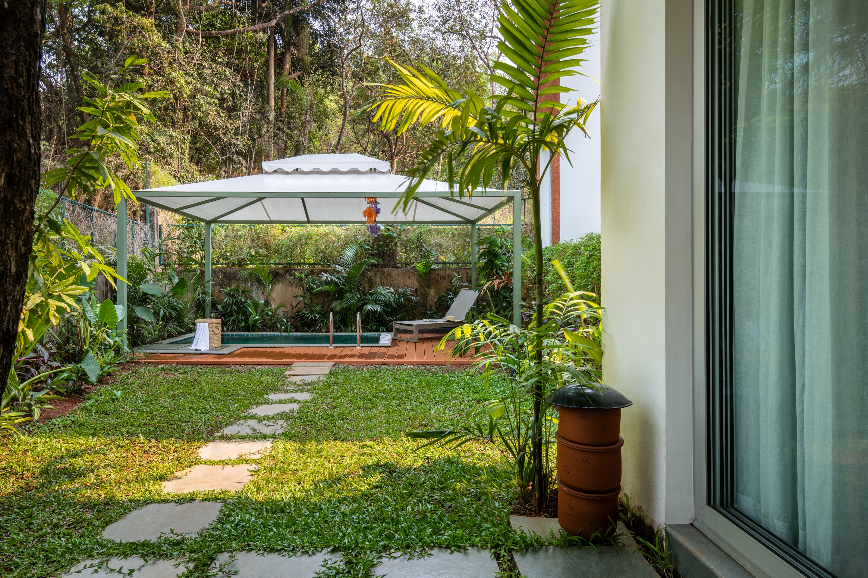 La Olalian- 2 BHK Private Pool Villa at Anjuna by The Blue Kite (05) - Tap to explore photos