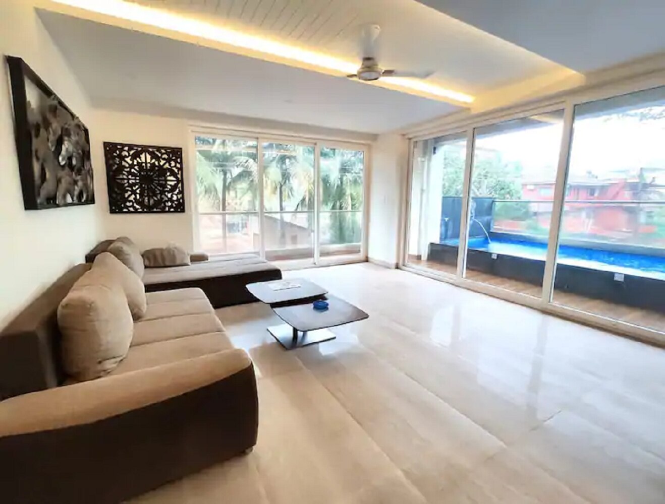 Grand 3 BHK Apartment at Candolim - Tap to explore photos