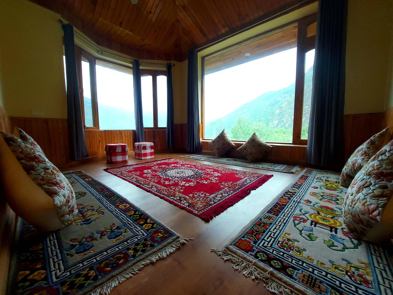 BnBBuddy Himalayan 3BR Farmstay with Lawn & Bonfire - Tap to explore photos
