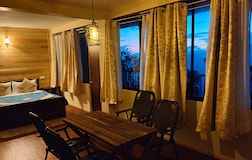 Family Room with Mountain View