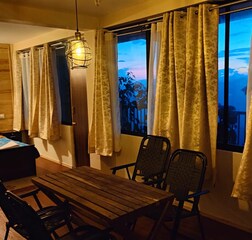 Family Room with Mountain View