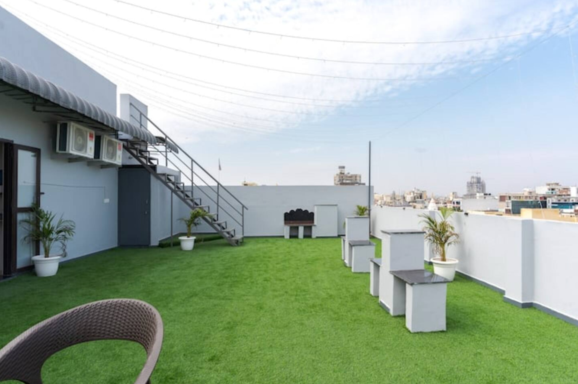 MysticHaven 1BHK Penthouse Near Mangliya Indore - Tap to explore photos