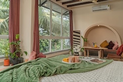 Hazel a Romantic Glasshouse Suite at The Pause Project, Goa