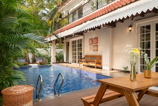 SaffronStays Saligao's Secret