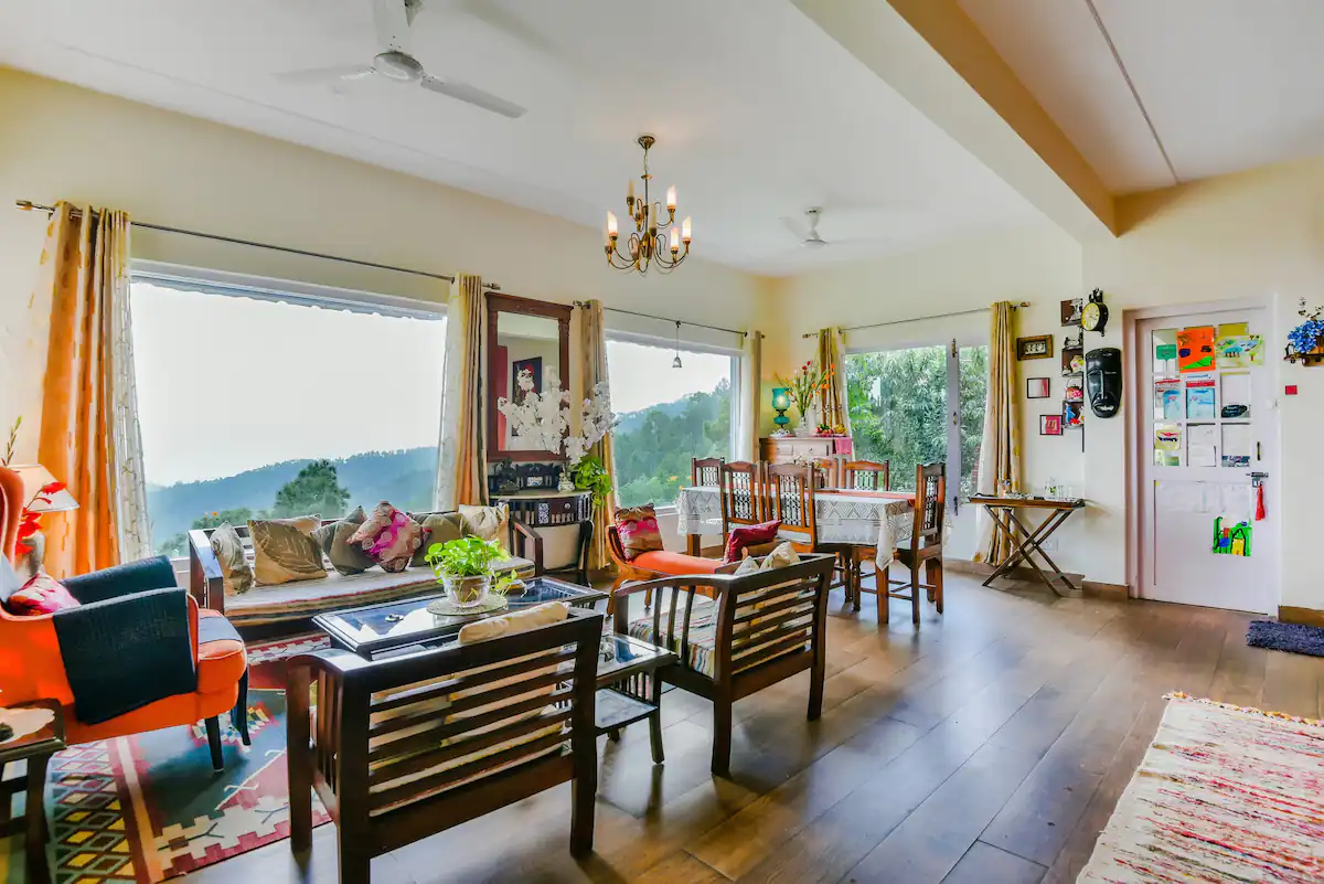 Himaadri Hilltop Villa, Mukteshwar - Tap to explore photos