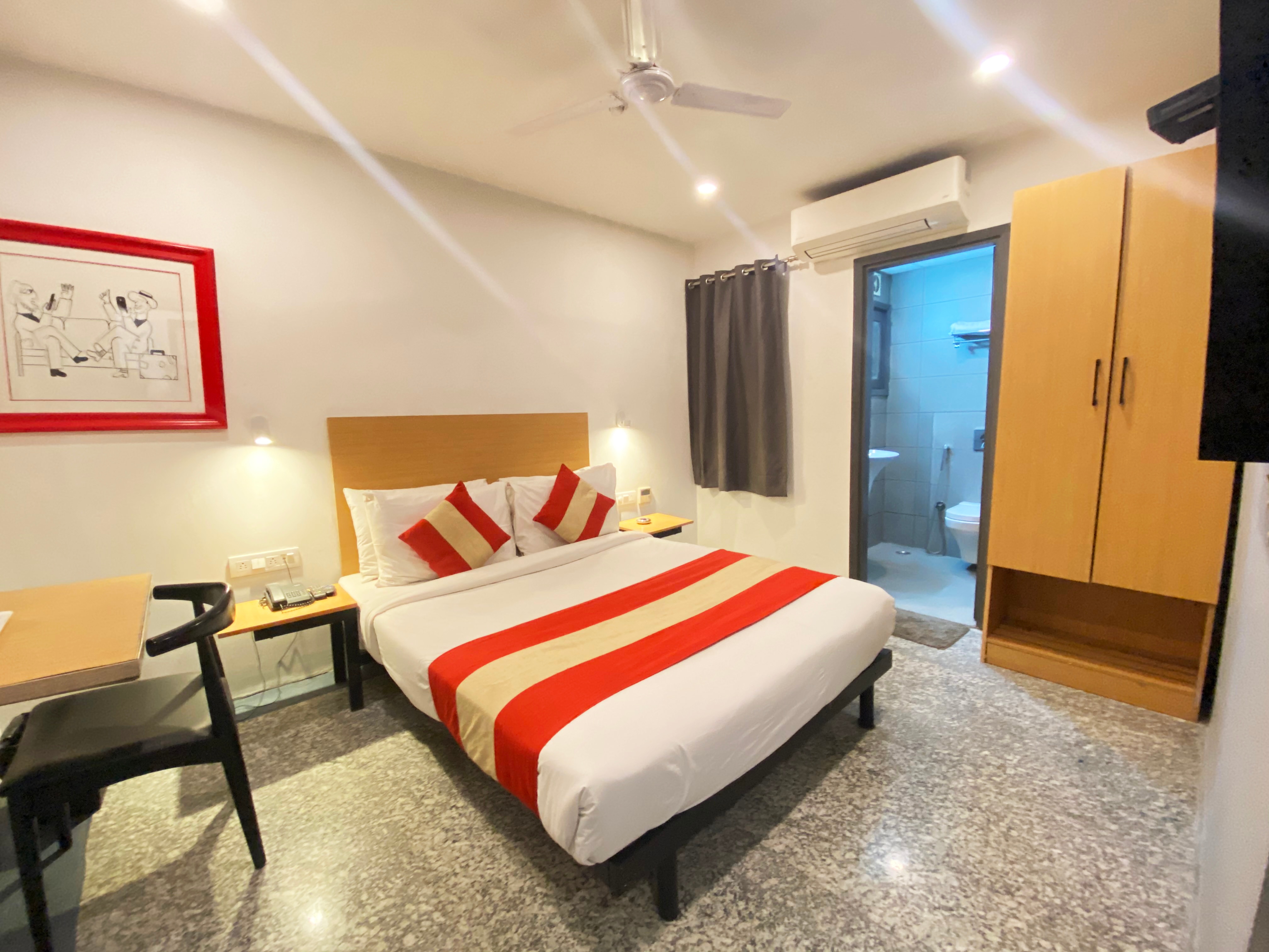 Hotel Shivaji | Rooms & Kitchen - Tap to explore photos
