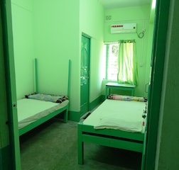 AC Room with double bed attached bath room