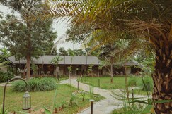 ELIVAAS prive Ananta Bliss Talam | 2 BHK Villa &Tent With Pool, Garden & Gazebo, Gauribidanur