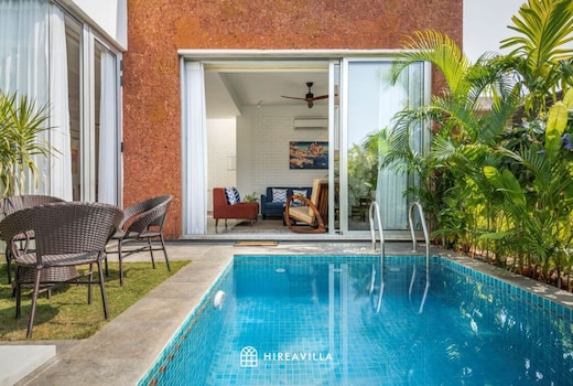 Hireavilla | Nova - 2BHK Villa with Private pool in Anjuna