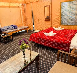 Premium Luxury Tent with Mountain View