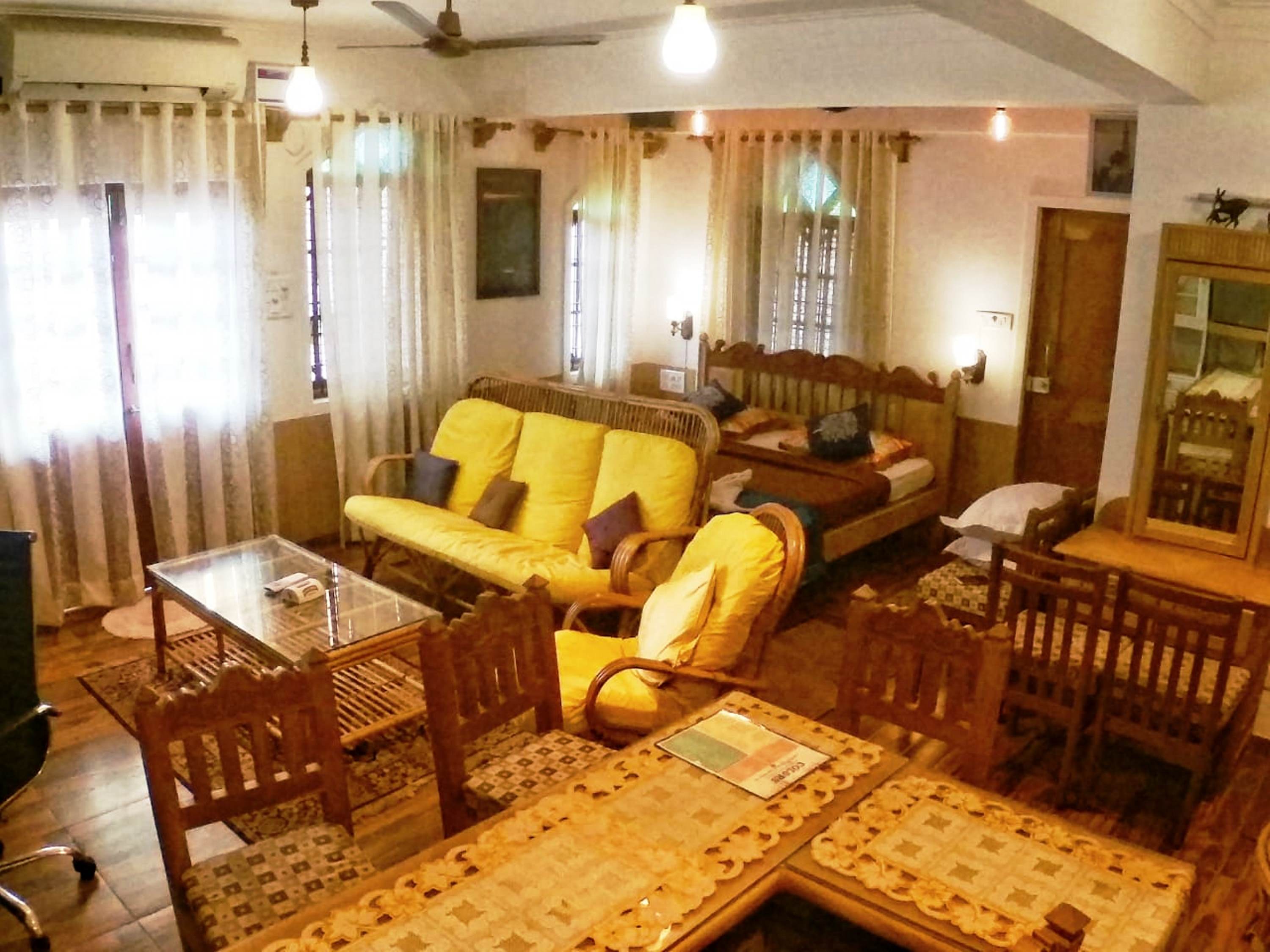 3Br Farm House Near Calangute with A Field View - Tap to explore photos