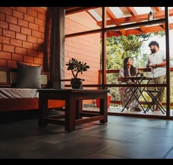 Premium Mountain view room Chikmagalur