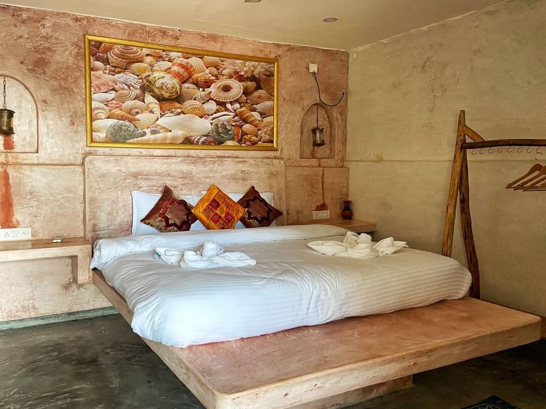 Beautiful Beach front Boutique room near Mandrem beach - Tap to explore photos