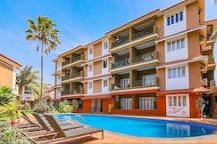2BHK1 2Bath WiFi WM BackUp Candolim 3rd-Top Floor, Goa