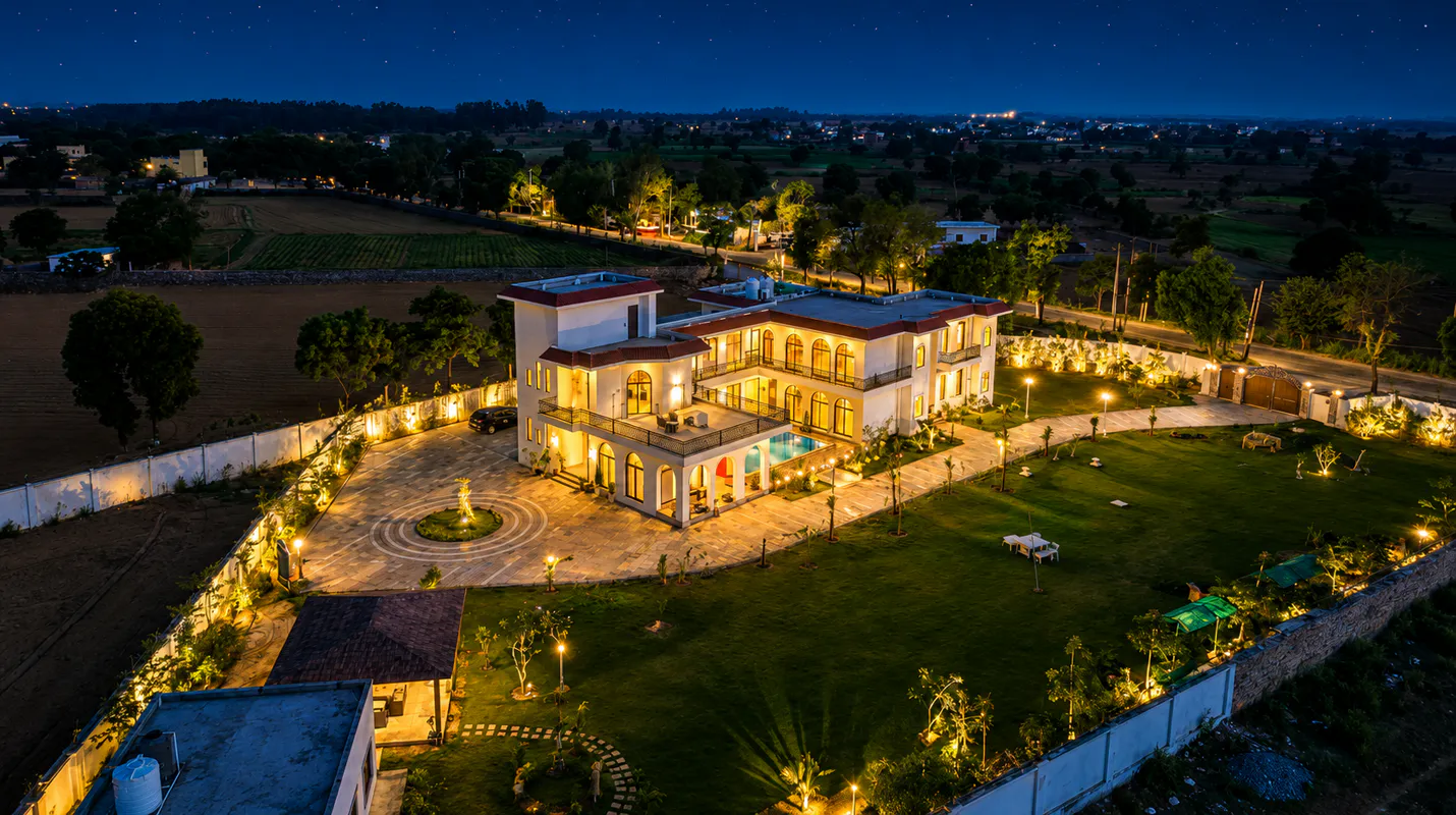 ELIVAAS Prive Heaven 6 BHK Villa with Pvt Pool, Sohna