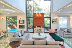 Zamna House Nr Anjuna 3BHK Private Pool Cook, Goa