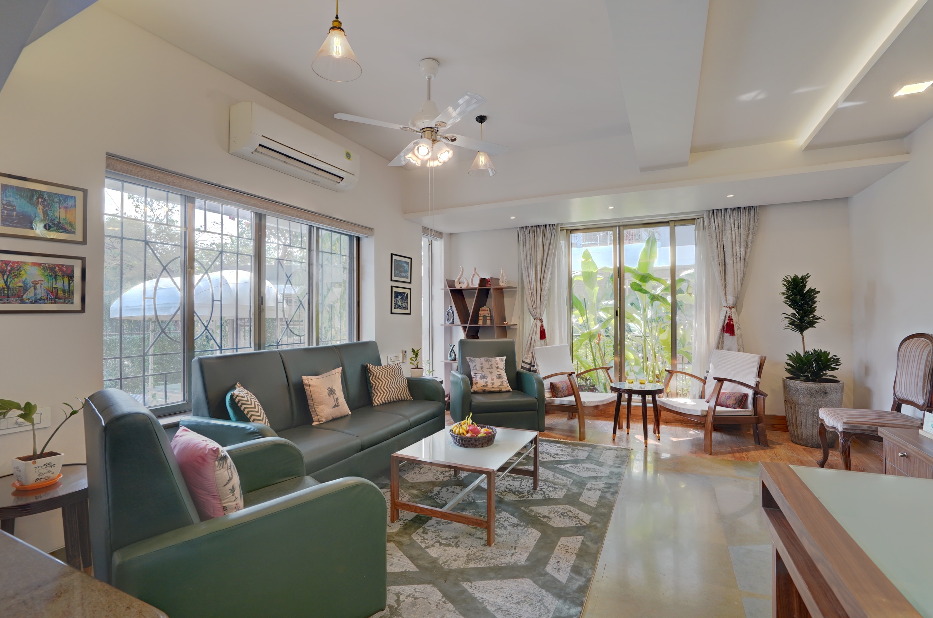 Elegant 2 BHK Pet-friendly Villa W/ Pvt Pool & Balcony - Tap to explore photos