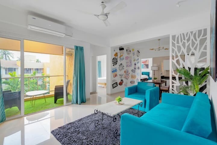 Cloud Line     2BHK  Apartment  Near Anjuna Beach - Tap to explore photos