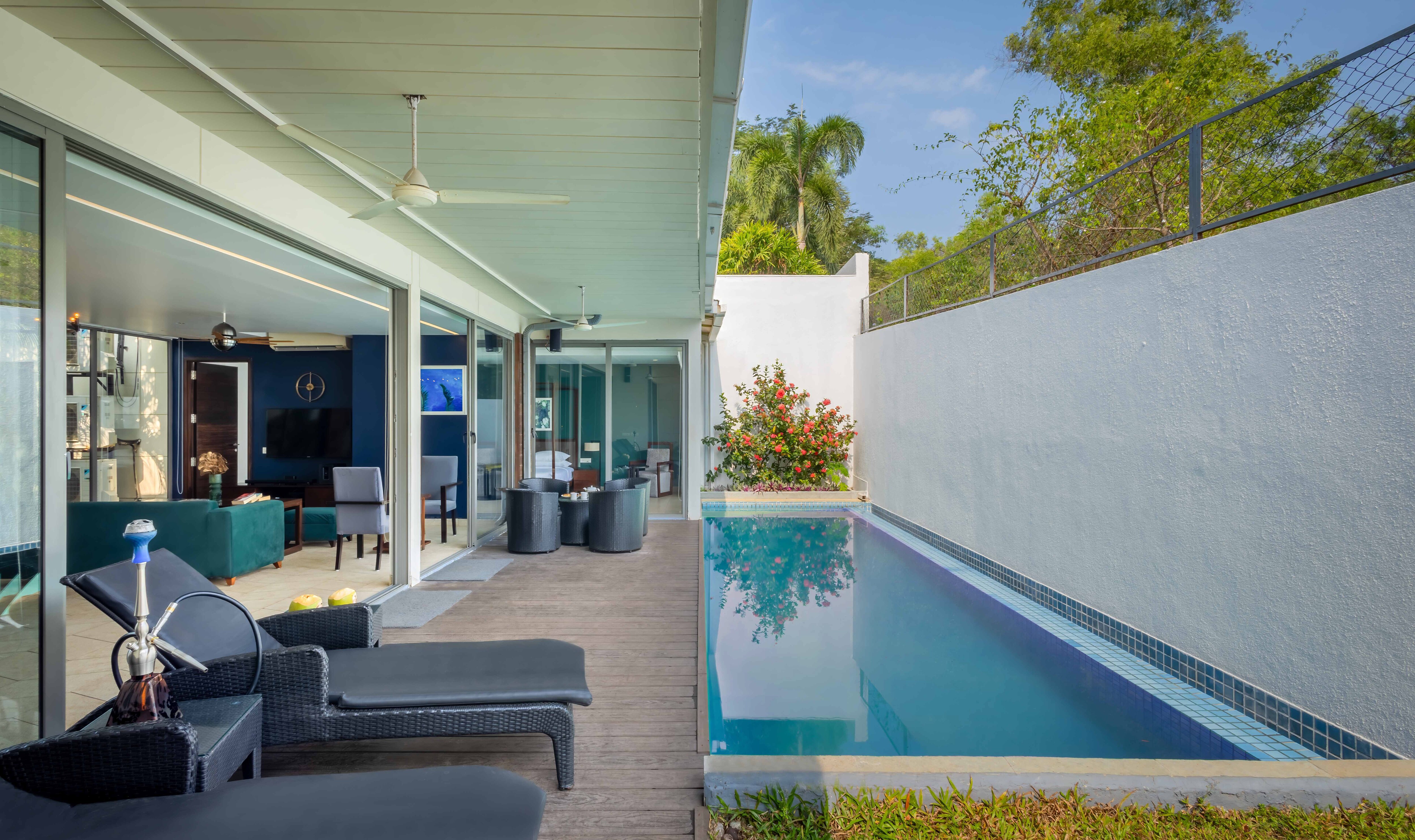 Cosmo 3 Bedroom Private Pool Arpora - Tap to explore photos