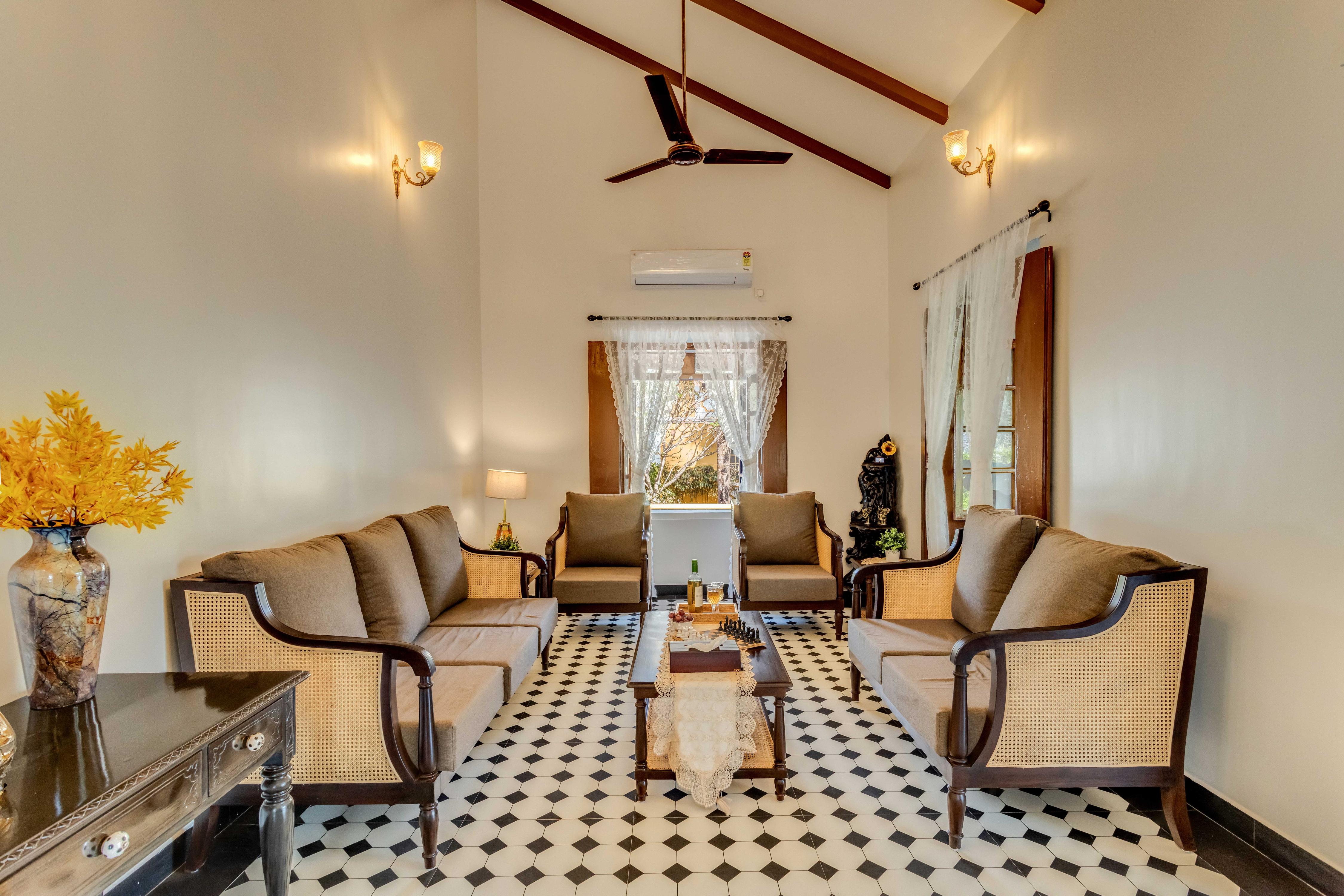 Hireavilla | Casa Aloma - 3BHK Portuguese-Style Villa with Pool, Assagao - Tap to explore photos