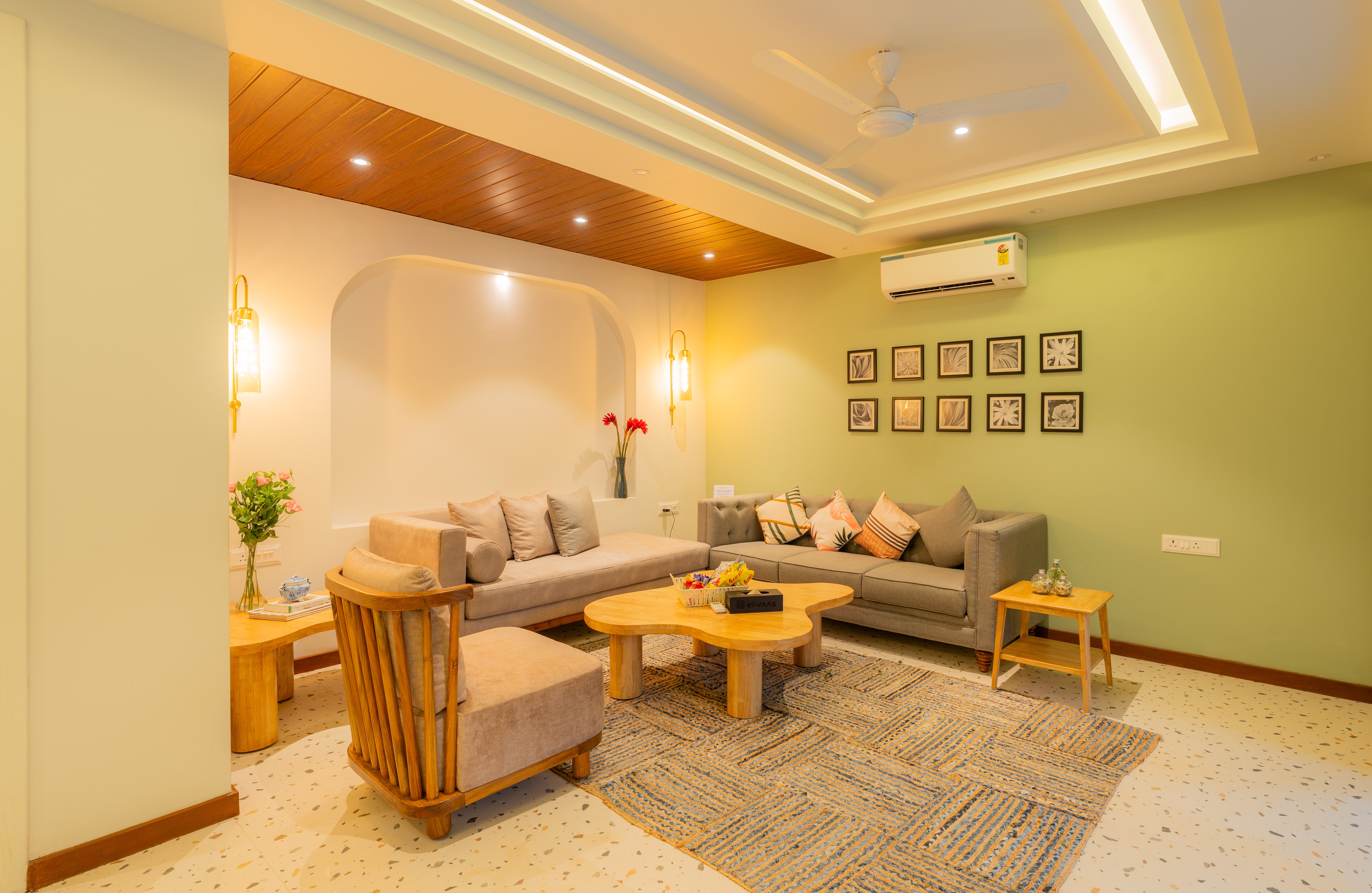 Coral Breeze 4 BHK Villa With Pool and Yoga Space - Tap to explore photos