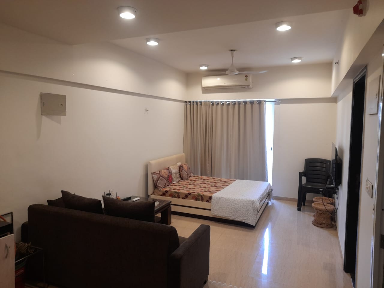 Chic and Cozy Studio Living in Lodha Belmondo - Tap to explore photos