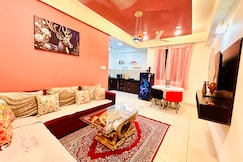 3BHK Airport Abode Apartment with Balcony Netflix Prime, Jaipur