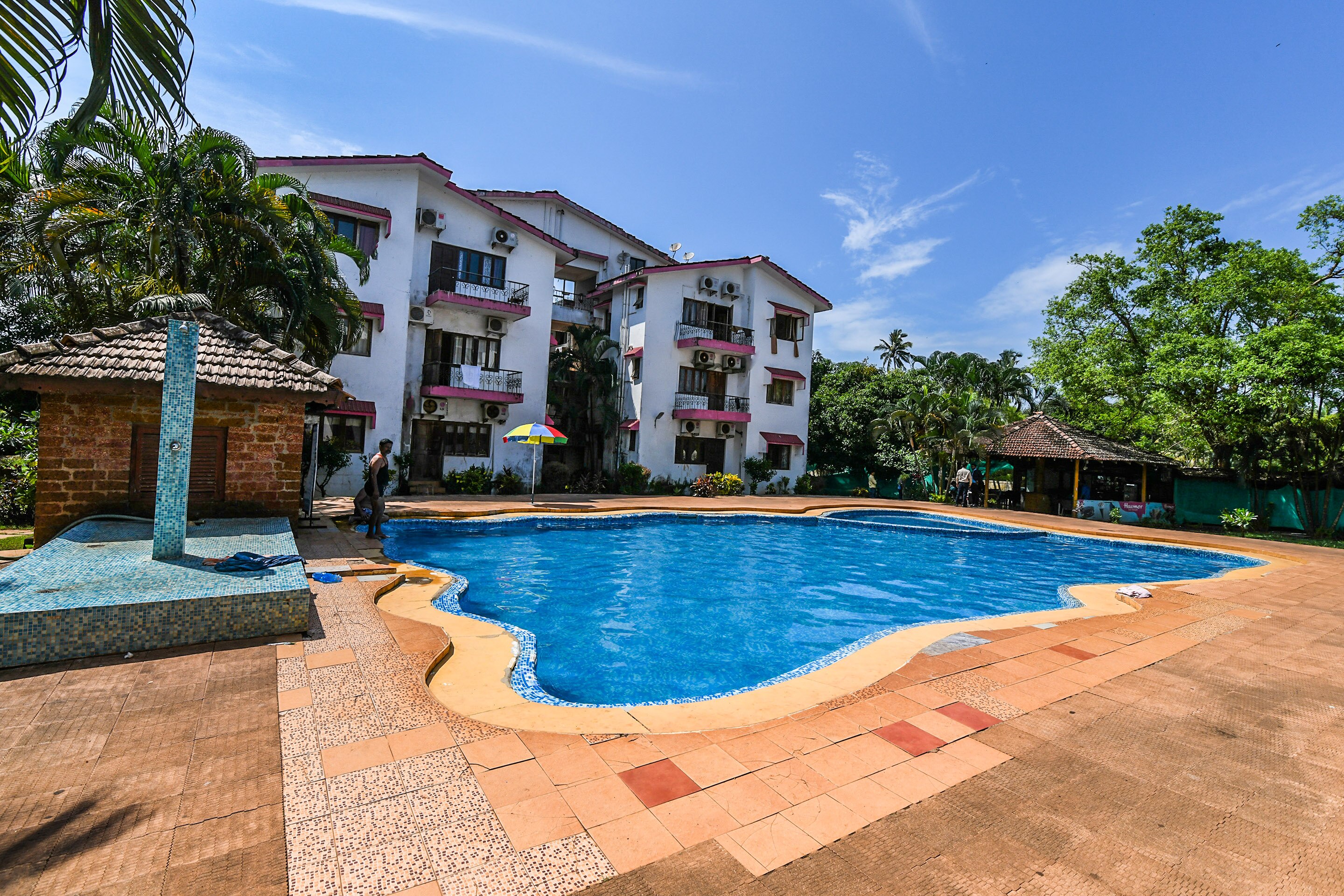 2 BHK Pool Apartment Arpora - Tap to explore photos