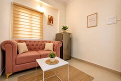 Cozy 1bhk studio 10 flat kondapur hafeezpet, Hyderabad