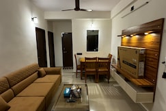 Entire New 2BHK with WFH Space NR Stadium, Ahmedabad