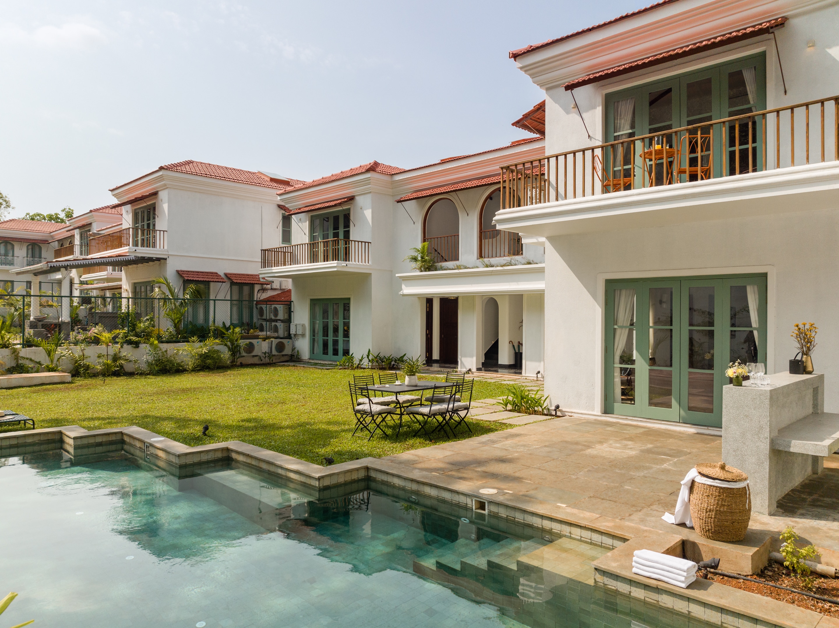 La Estada - 4 BHK Private Pool Villa at Assagao by The Blue Kite (04) - Tap to explore photos