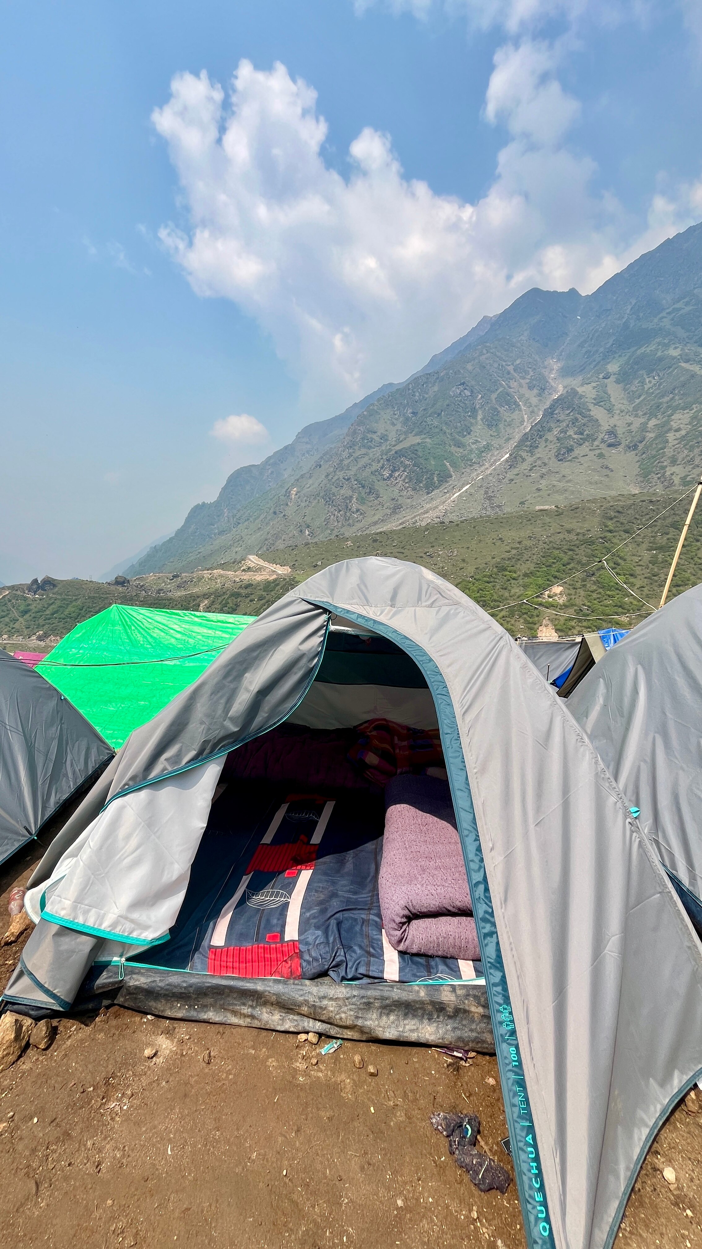 Baba Kedar camp stay - Tap to explore photos