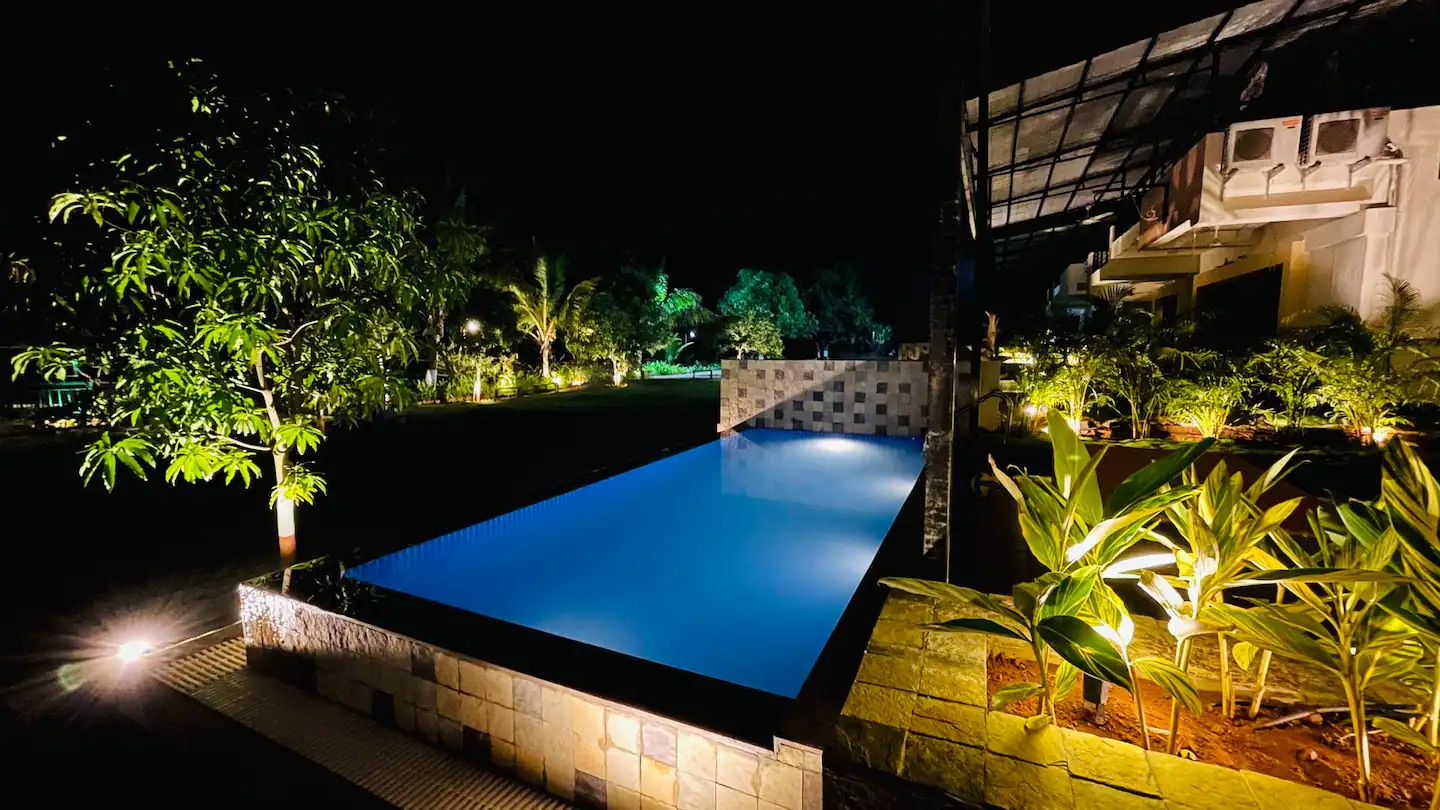 Frangipani | 4 BHK Riverfront Pool Villa - Tap to explore photos