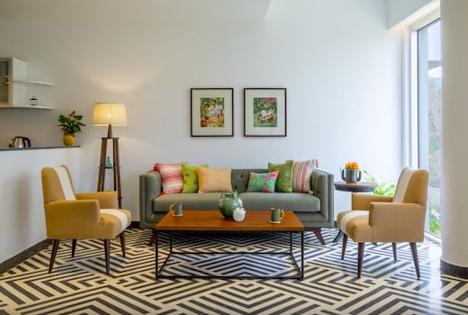 Chic 2BHK Hideaway in Assagao | Near Anjuna Beach | Hireavilla