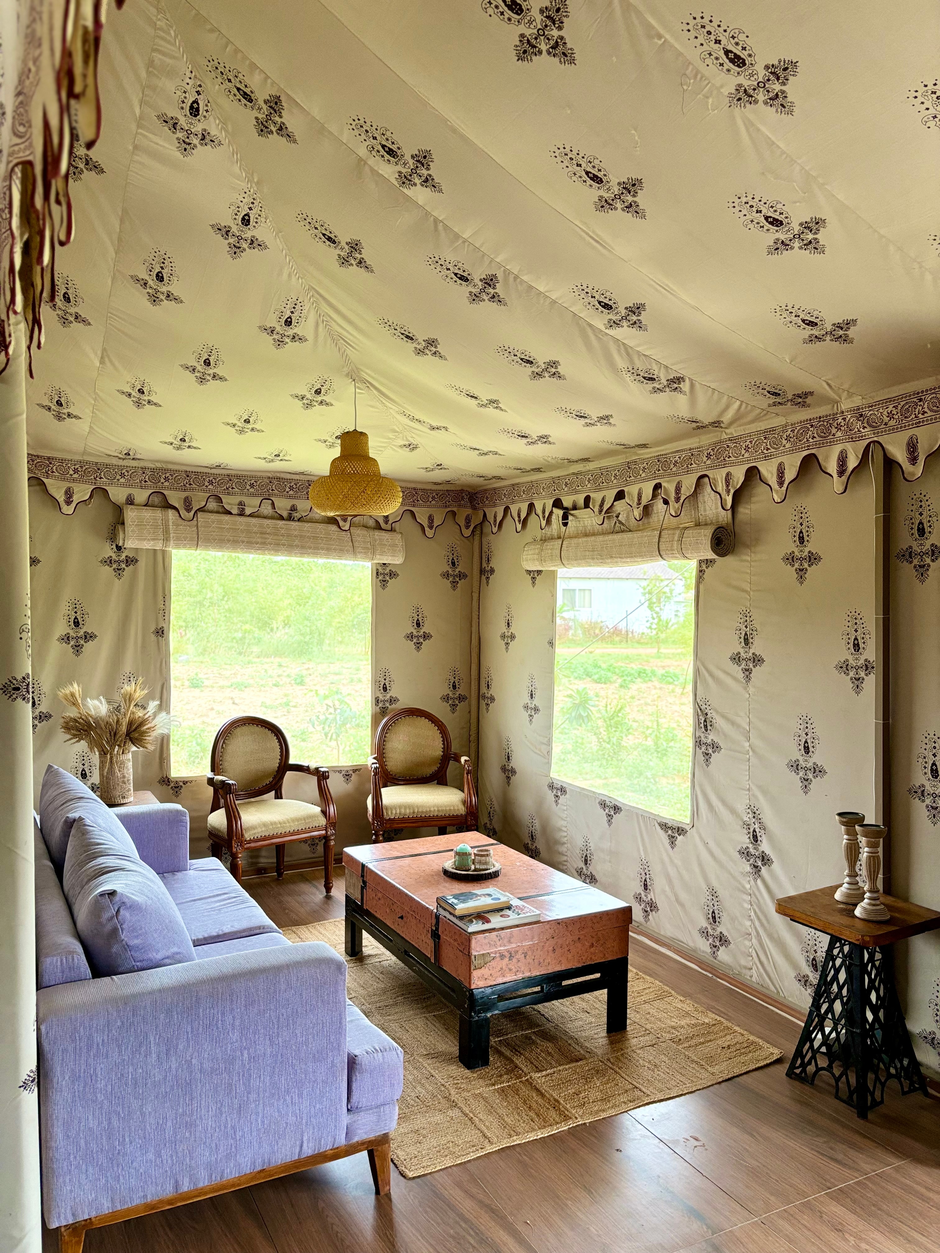 Maharani 2BHK Tent @SerenityRetreat SF - Tap to explore photos