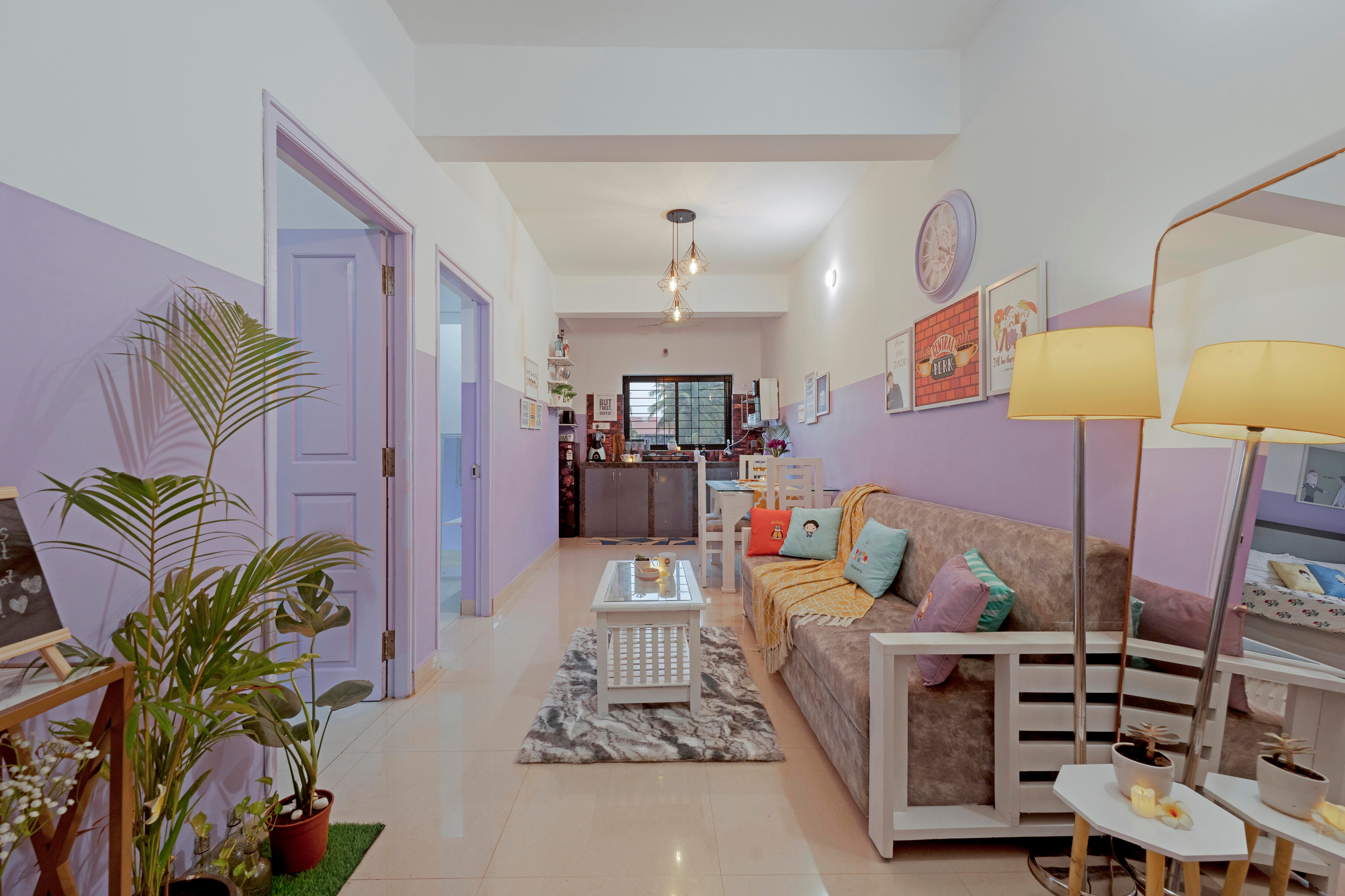 Friends Themed Apt cozy 2BHK Siolim 10 mins to Vagator Morjim Anjuna - Tap to explore photos