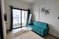 Skynest Cute 1Bhk Apt Private Near Eon High Floor, Pune