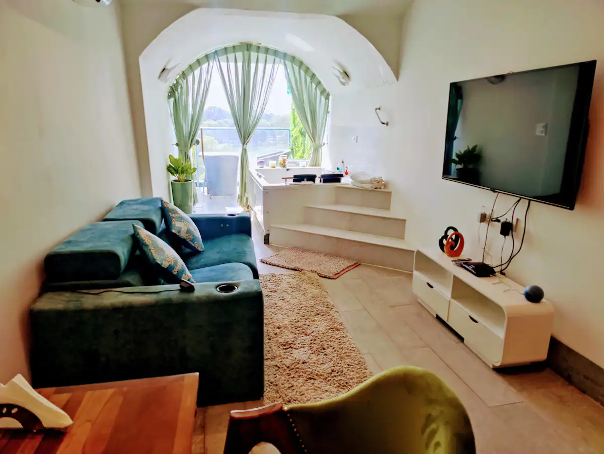 Santorini Apartments in Hauz Khas Village - Tap to explore photos