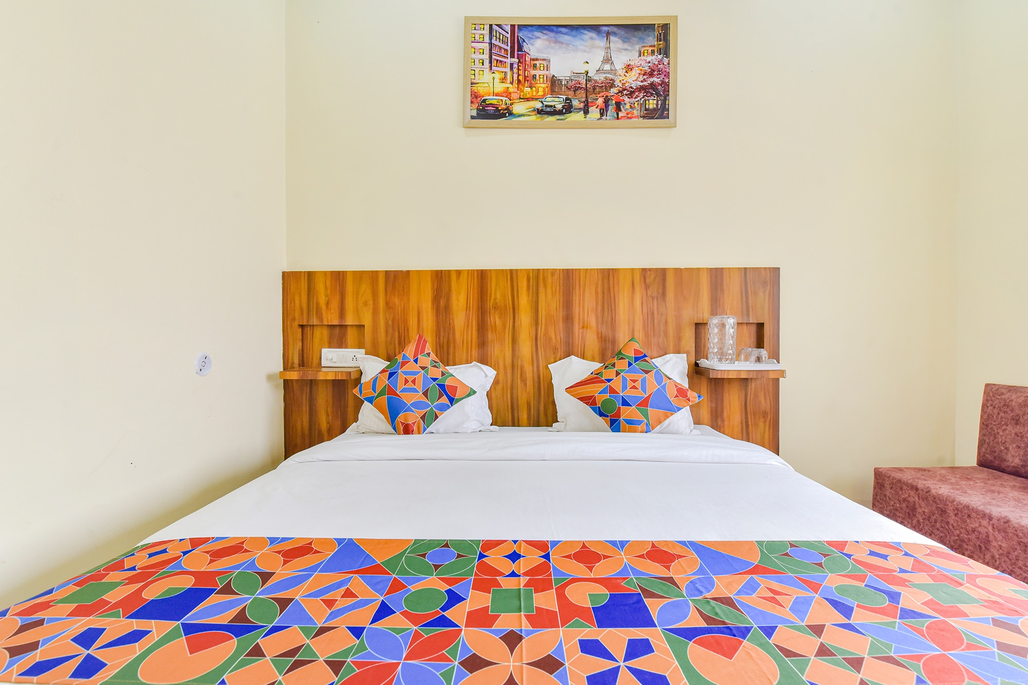 FabHotel Shri RK Residency - Nr. Pram Mandir / Shree Banke Bihari Temple - Tap to explore photos