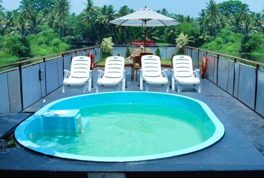 Jalasowdham Swimming Pool House Boat Alleppey Houseboat Price Address Reviews