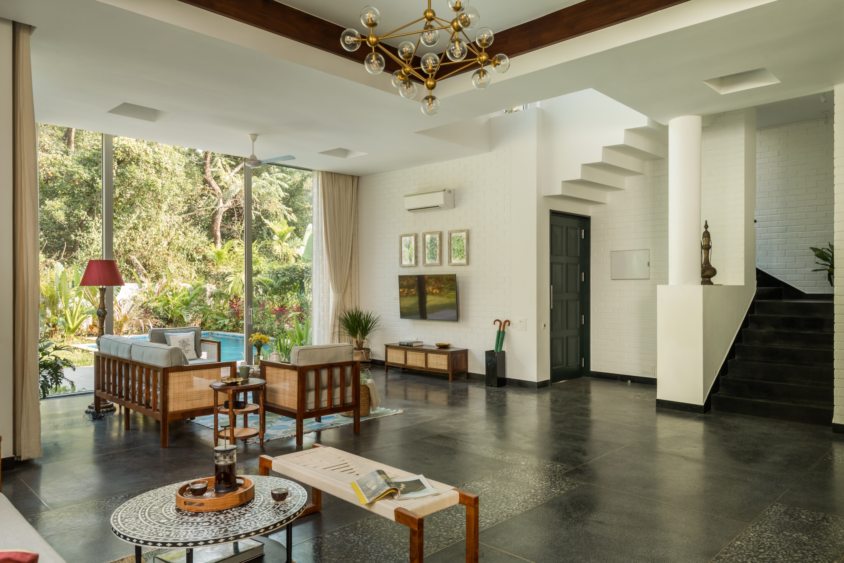 La Macedo  -  3 BHK Private Pool Villa at Assagao by The Blue Kite (05) - Tap to explore photos