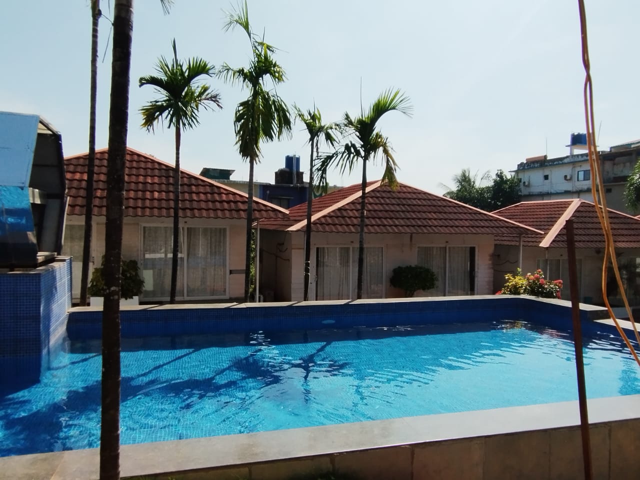 Premium Pool Facing Cottages in Morjim - Tap to explore photos